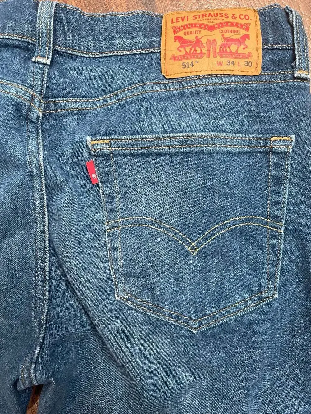 Levi's 514 Tapered Fit Jeans W34 L30